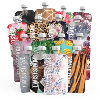 16x Refillable SQUEEZE BAG MIX