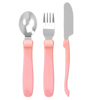 ÄTA SJÄLV BESTICK ROSTFRITT STÅL 12+M REA